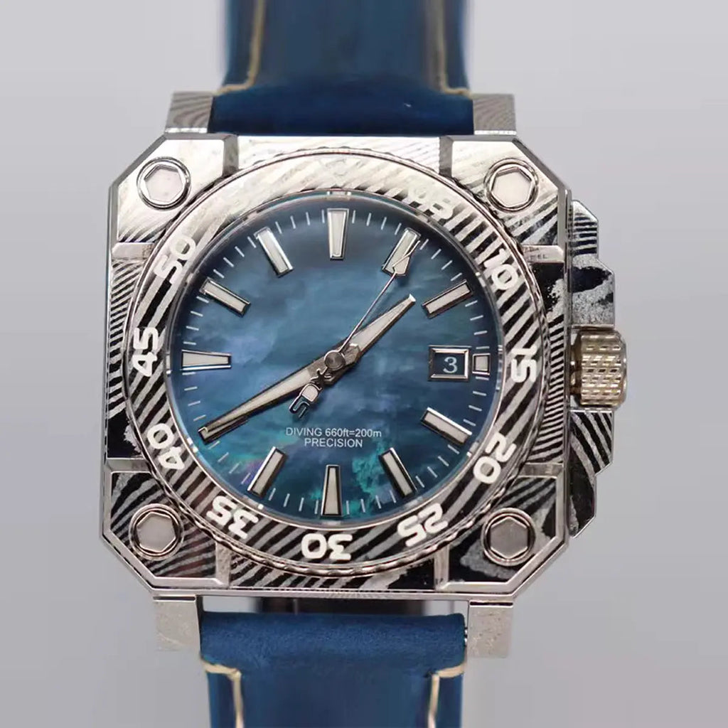 Automatic mechanical Damascus watch sidaxin