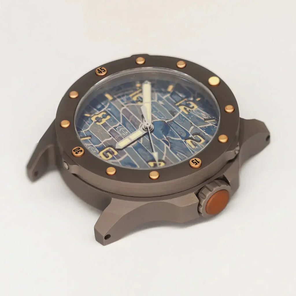 Automatic mechanical bronze/ Titanium diving watch sidaxin