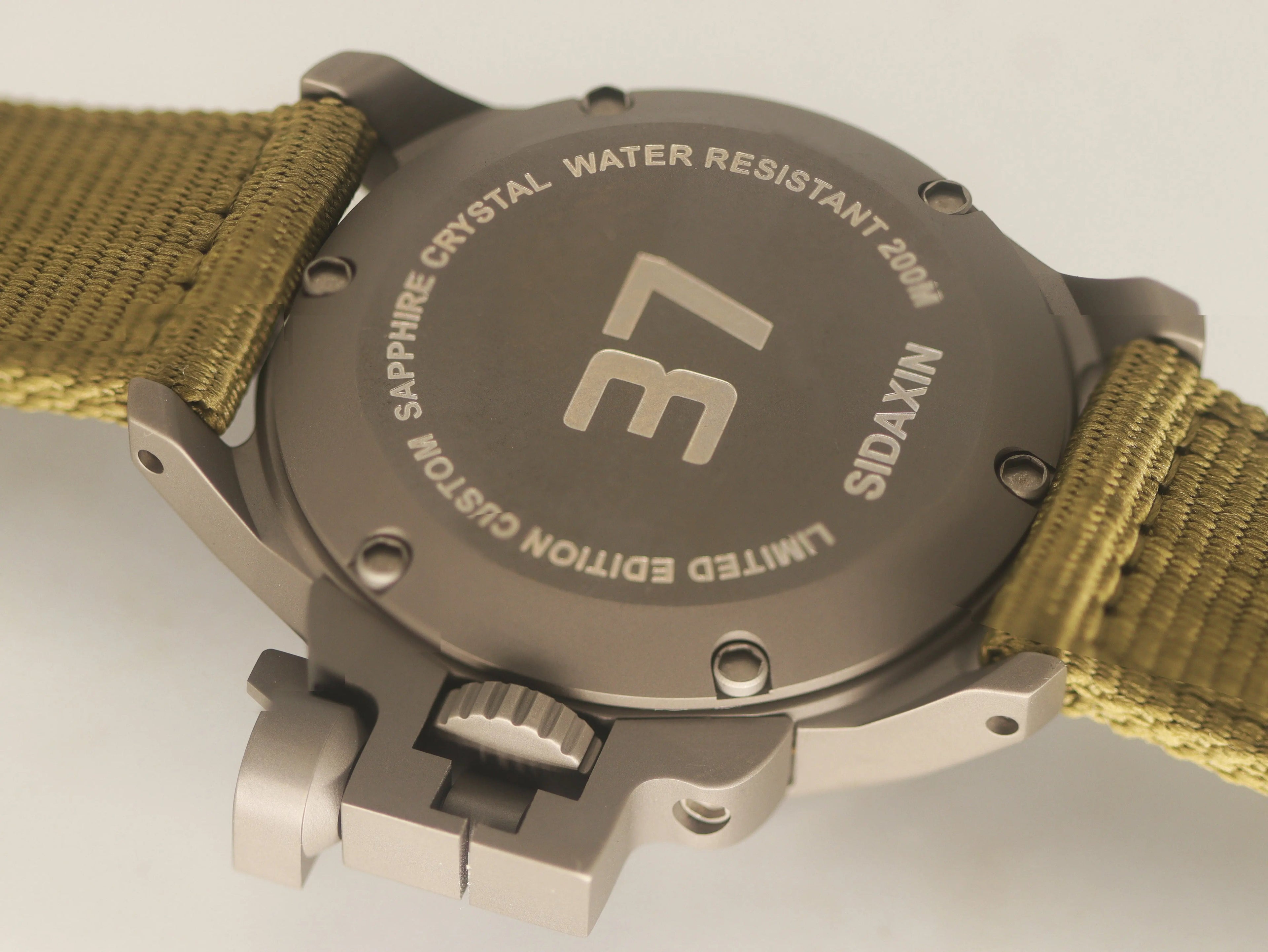 Automatic mechanical bronze/ Titanium/stainless steel diving watch sidaxin