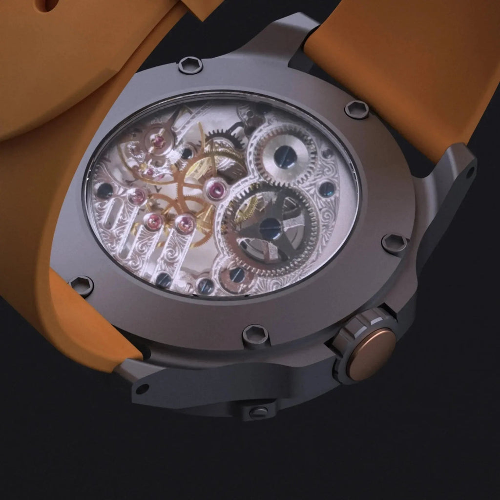 Automatic mechanical bronze/ Titanium diving watch sidaxin