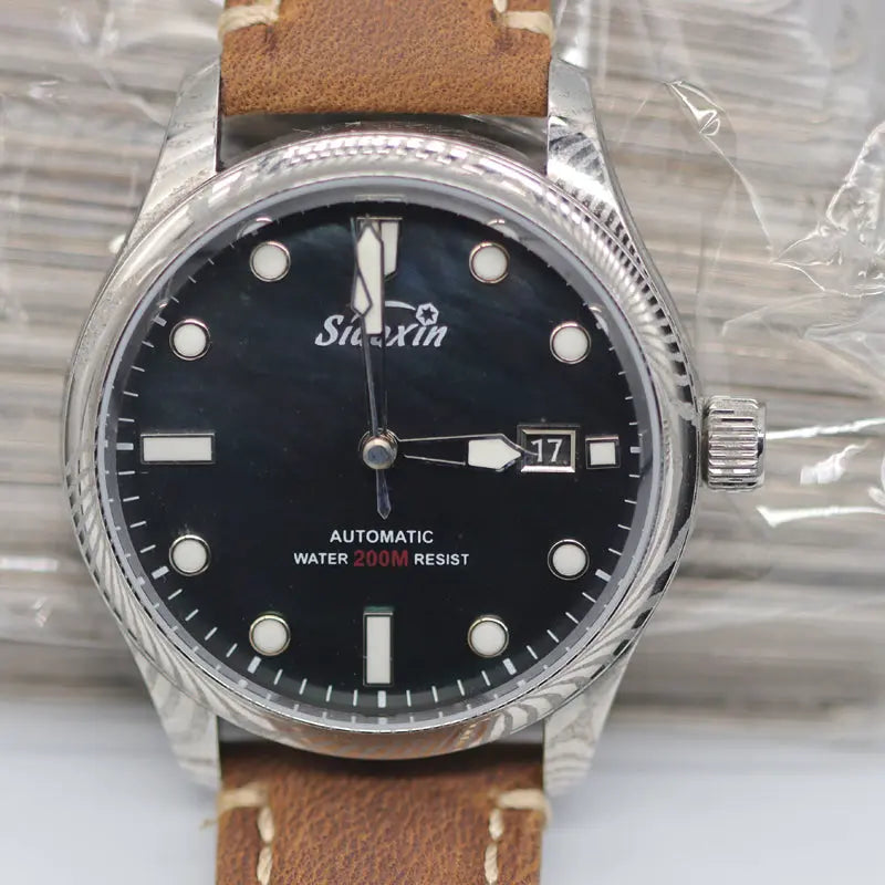Automatic mechanical Damascus watch sidaxin
