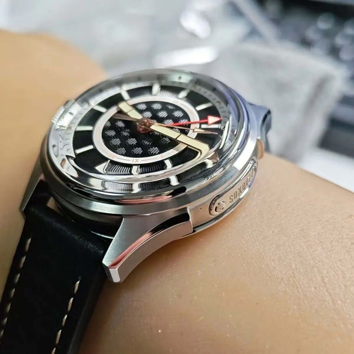 GMT Automatic mechanical stainless steel /bronze diving watch sidaxin