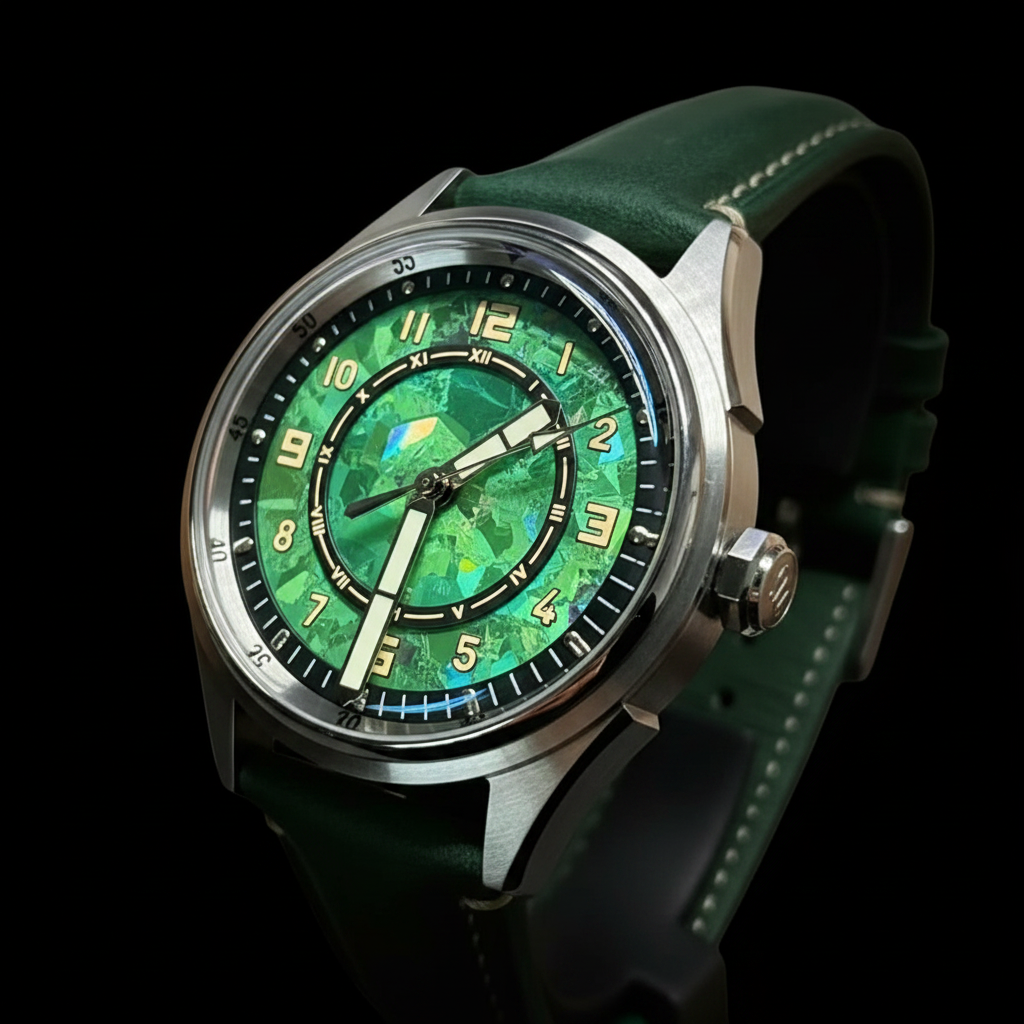 Automatic mechanical stainless steel /bronze diving  Ice-crystal dial watch sidaxin  sidaxin sidaxin