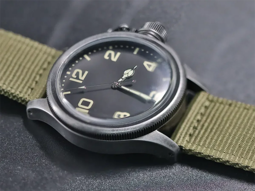 Automatic mechanical bronze/ stainless steel（All-optical&amp;Antique black） watch sidaxin