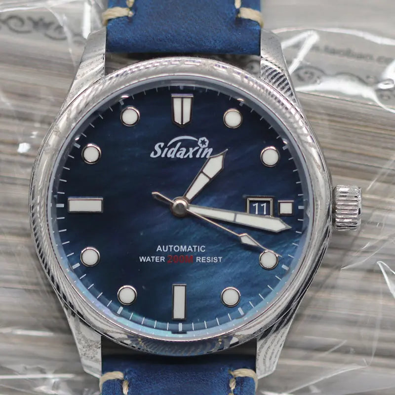 Automatic mechanical Damascus watch sidaxin