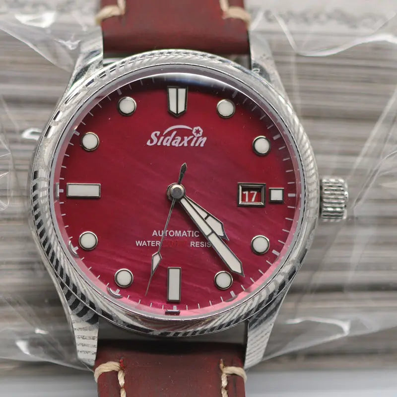 Automatic mechanical Damascus watch sidaxin