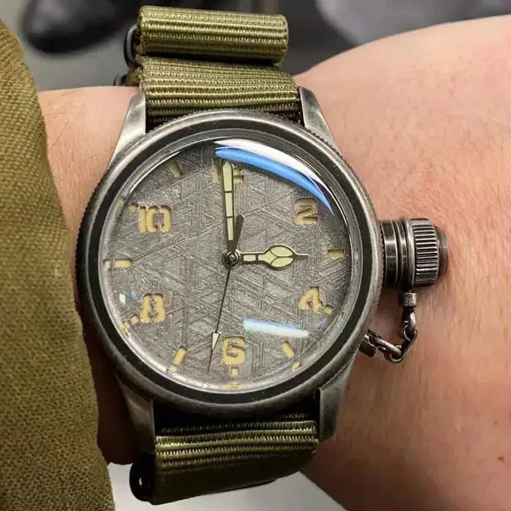 Automatic mechanical bronze/ stainless steel（All-optical&amp;Antique black） watch sidaxin