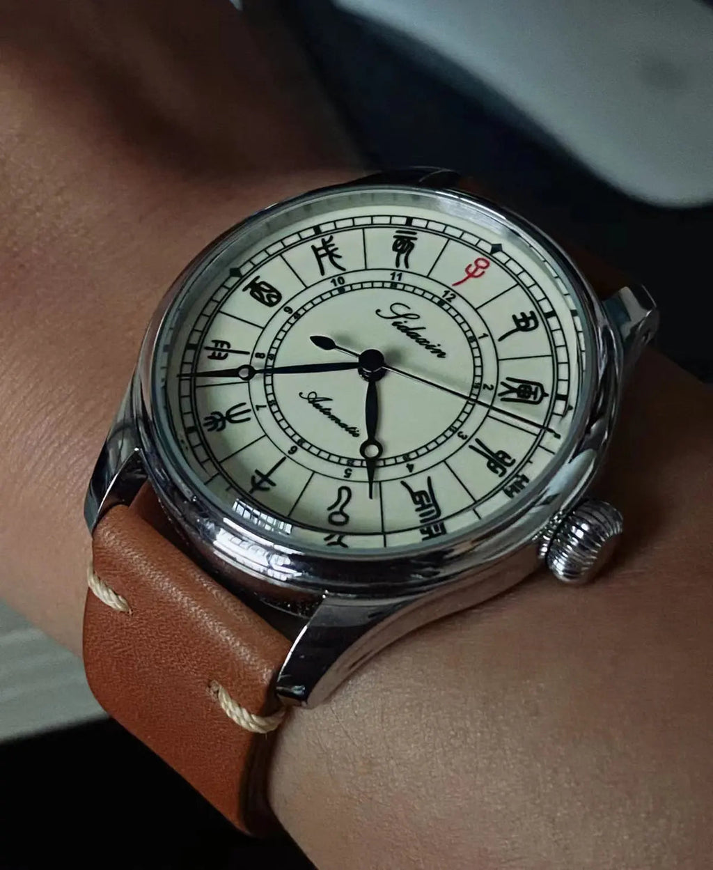 Automatic mechanical stainless steel /bronze diving watch sidaxin