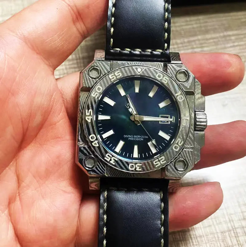 Automatic mechanical Damascus watch sidaxin