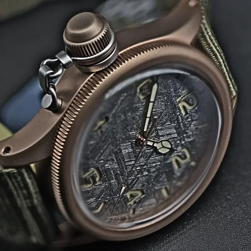 Automatic mechanical bronze/ stainless steel（All-optical&amp;Antique black） watch sidaxin