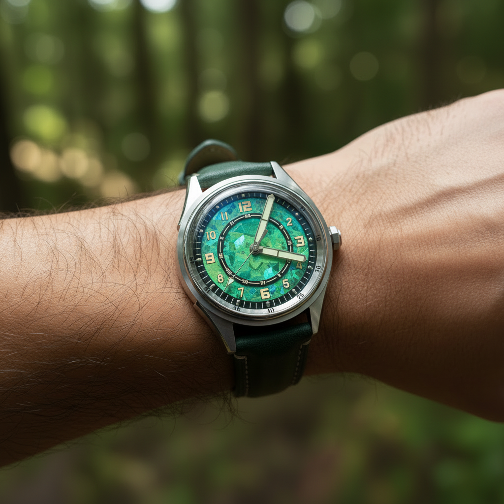 Automatic mechanical stainless steel /bronze diving  Ice-crystal dial watch sidaxin  sidaxin sidaxin