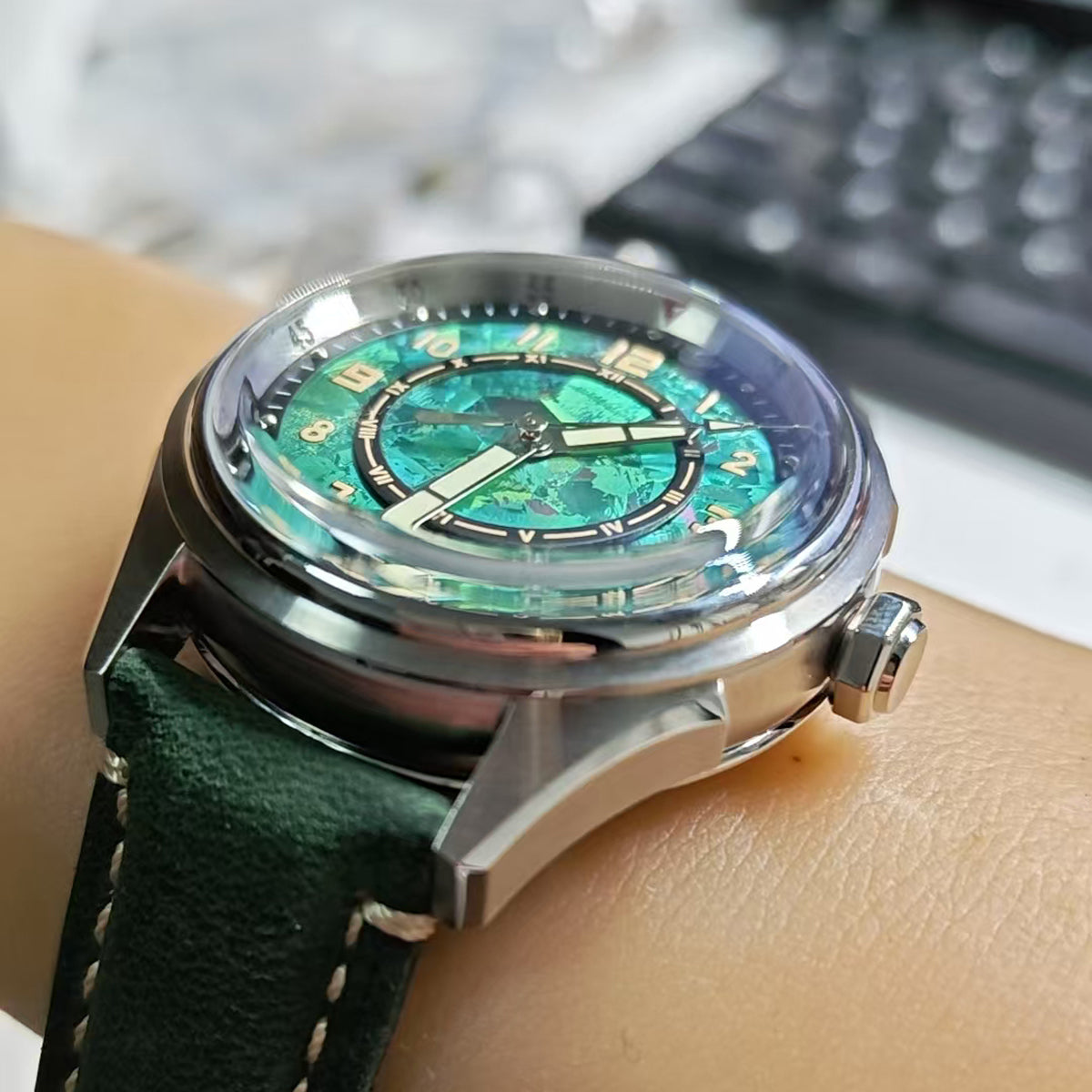 Automatic mechanical stainless steel /bronze diving watch sidaxin  sidaxin sidaxin