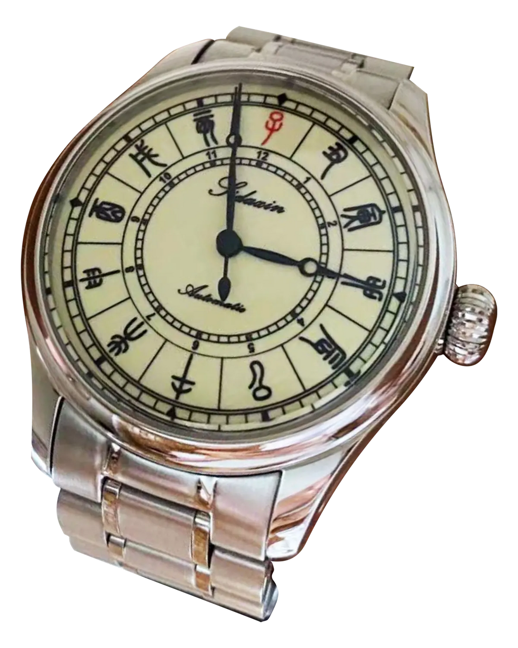 Automatic mechanical stainless steel /bronze diving watch sidaxin