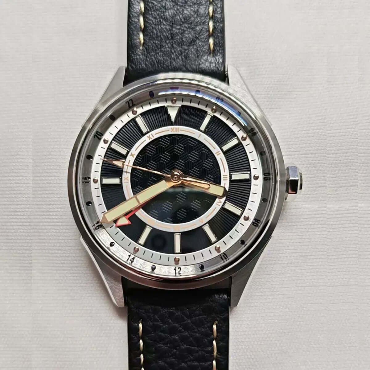 GMT Automatic mechanical stainless steel /bronze diving watch sidaxin