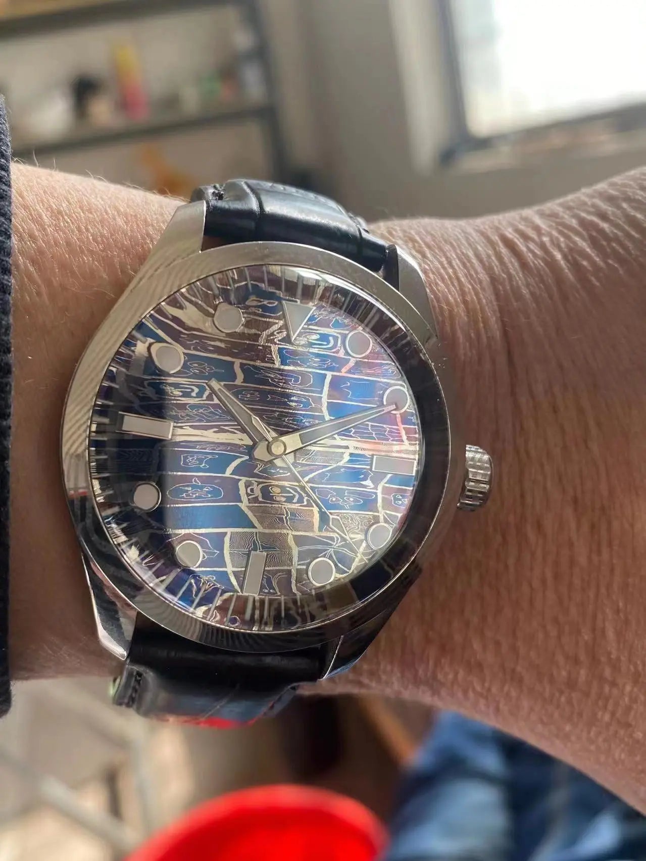 Automatic mechanical Damascus watch sidaxin