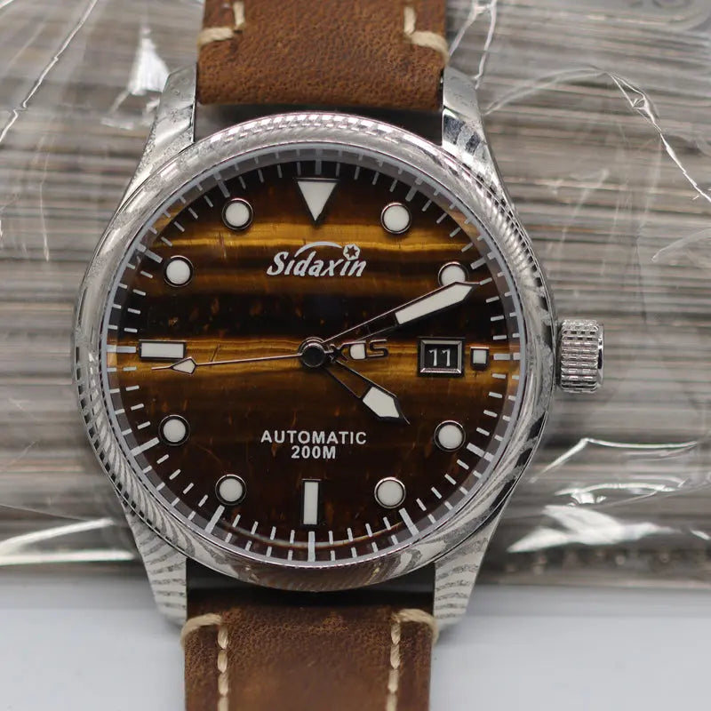 Automatic mechanical Damascus watch sidaxin