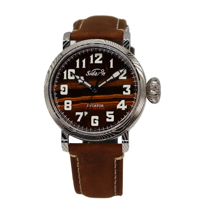 Automatic mechanical Damascus watch sidaxin