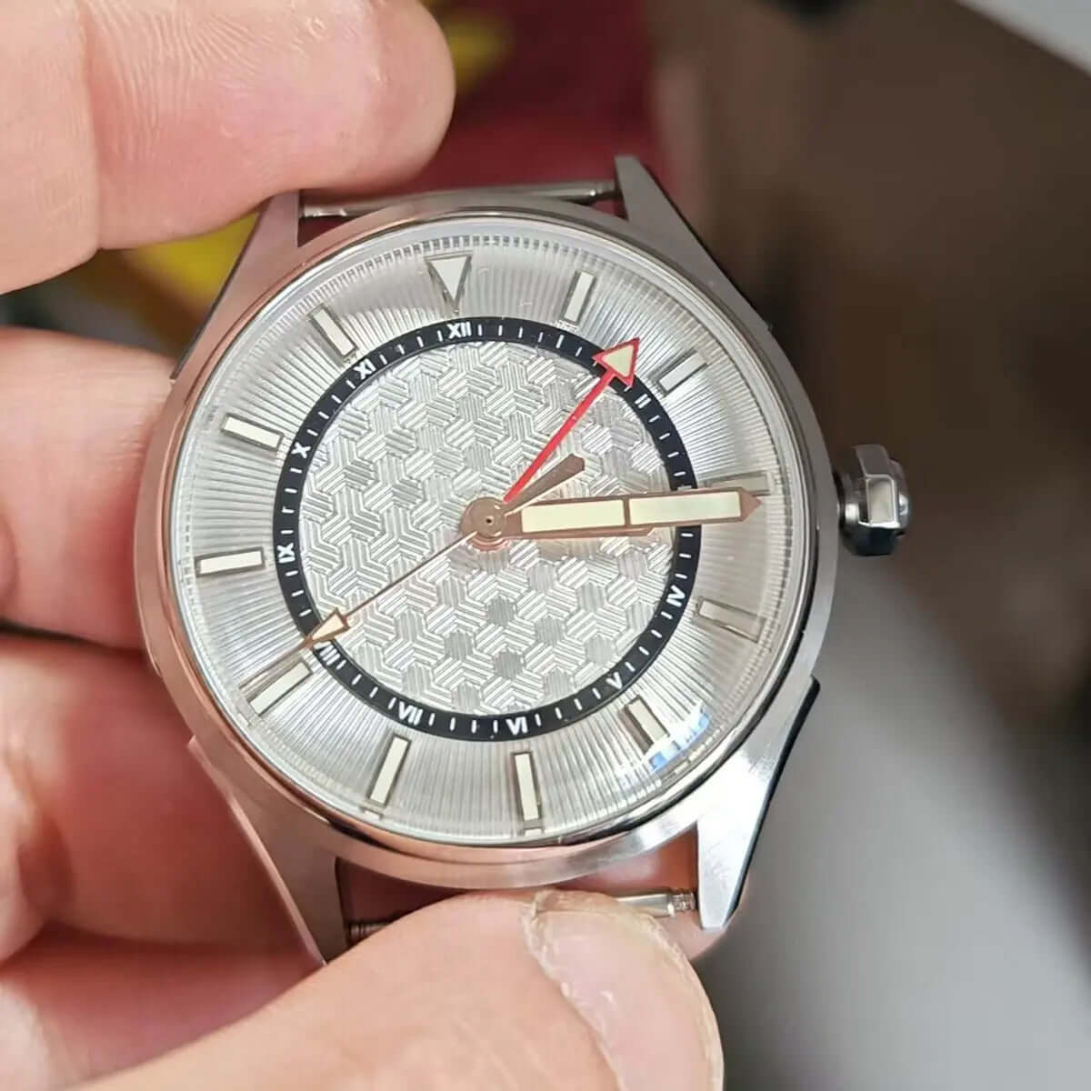 GMT Automatic mechanical stainless steel /bronze diving watch sidaxin