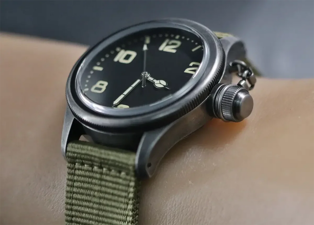 Automatic mechanical bronze/ stainless steel（All-optical&amp;Antique black） watch sidaxin