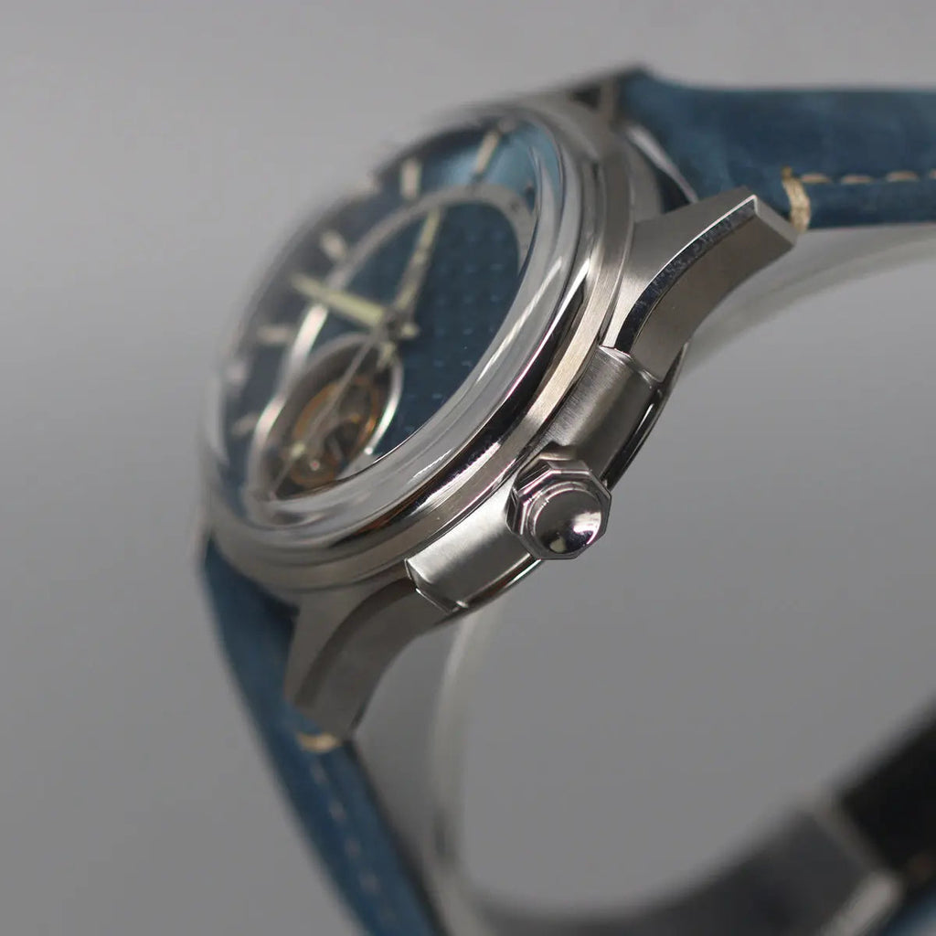 Automatic coaxial tourbillonarched stainless steel watch sidaxin