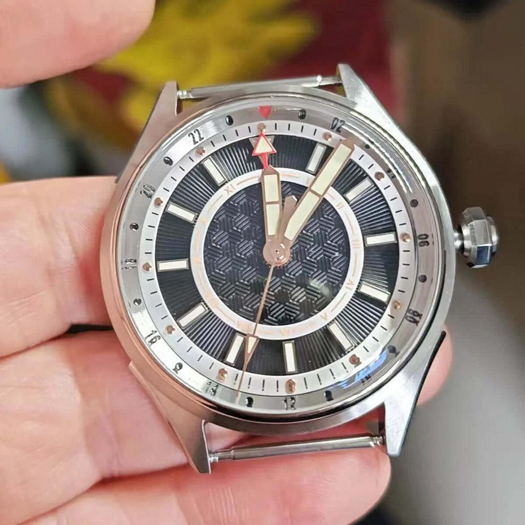 GMT Automatic mechanical stainless steel /bronze diving watch sidaxin