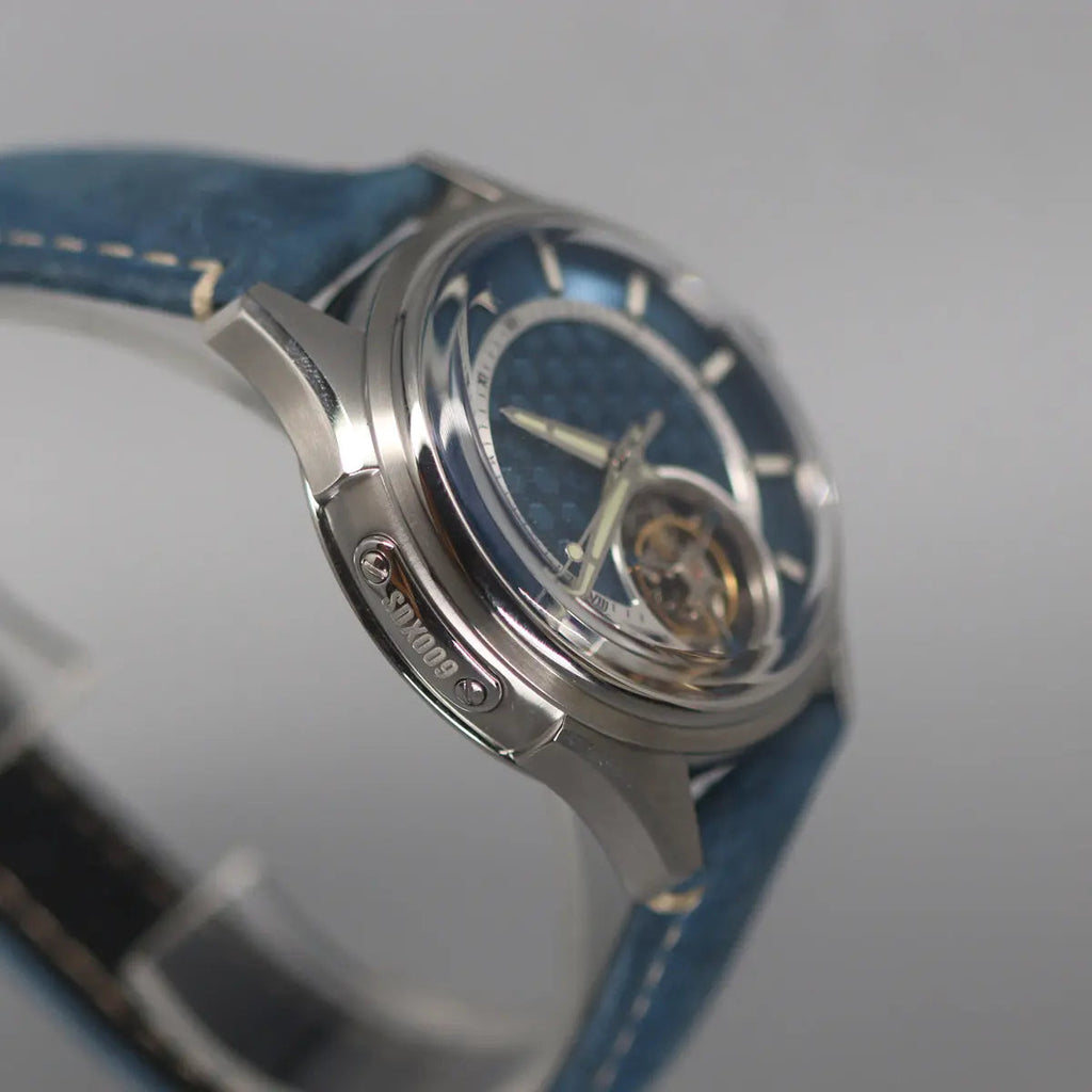 Automatic coaxial tourbillonarched stainless steel watch sidaxin