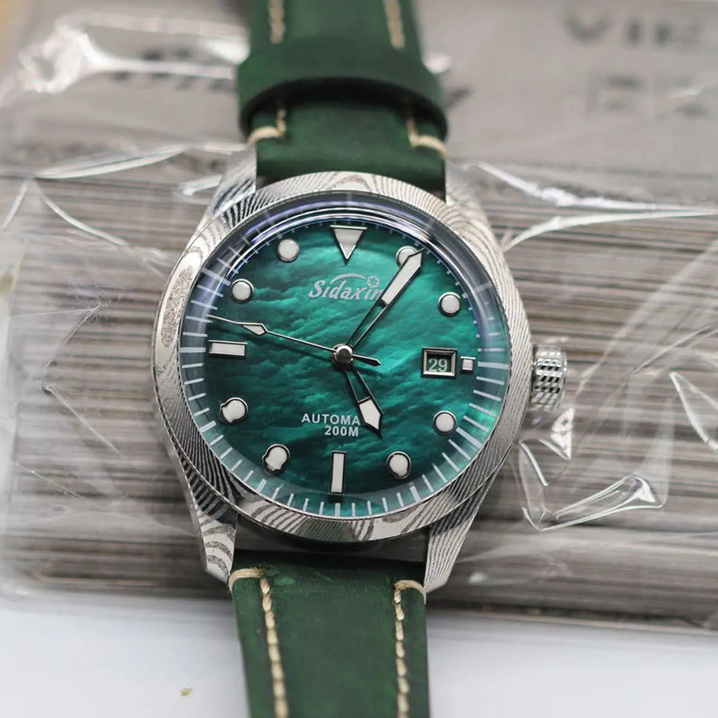 Automatic mechanical Damascus watch sidaxin