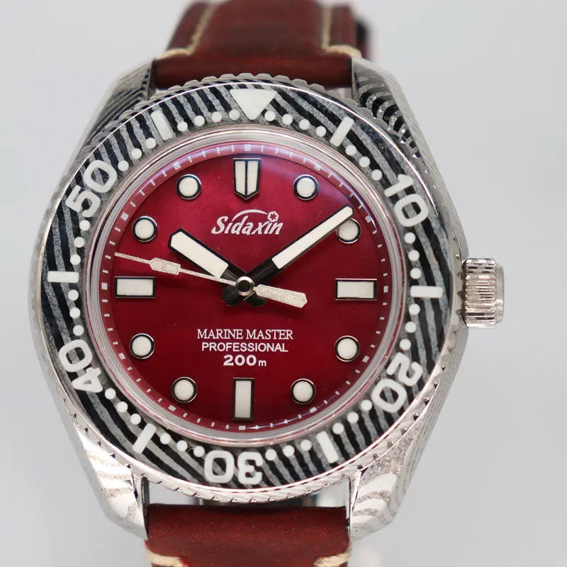 Automatic mechanical Damascus watch sidaxin