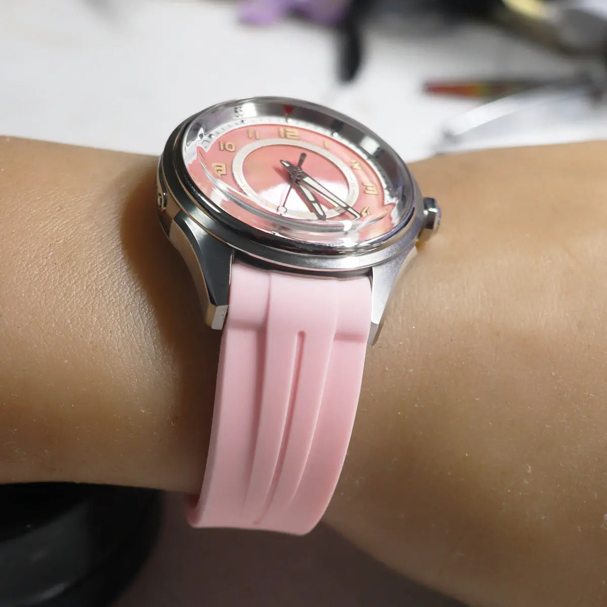 Automatic mechanical stainless steel /bronze diving watch sidaxin