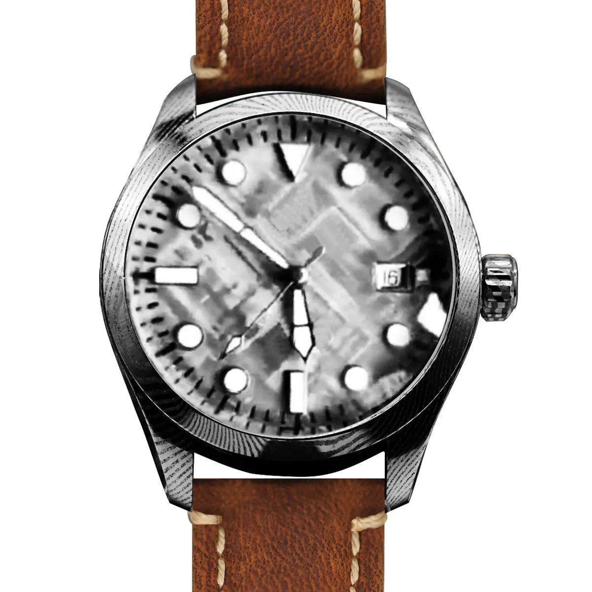 Automatic mechanical Damascus watch sidaxin