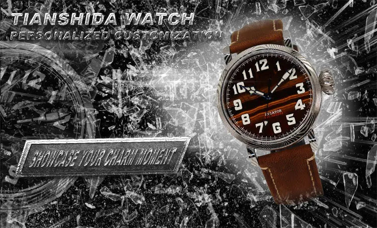 Automatic mechanical Damascus watch sidaxin