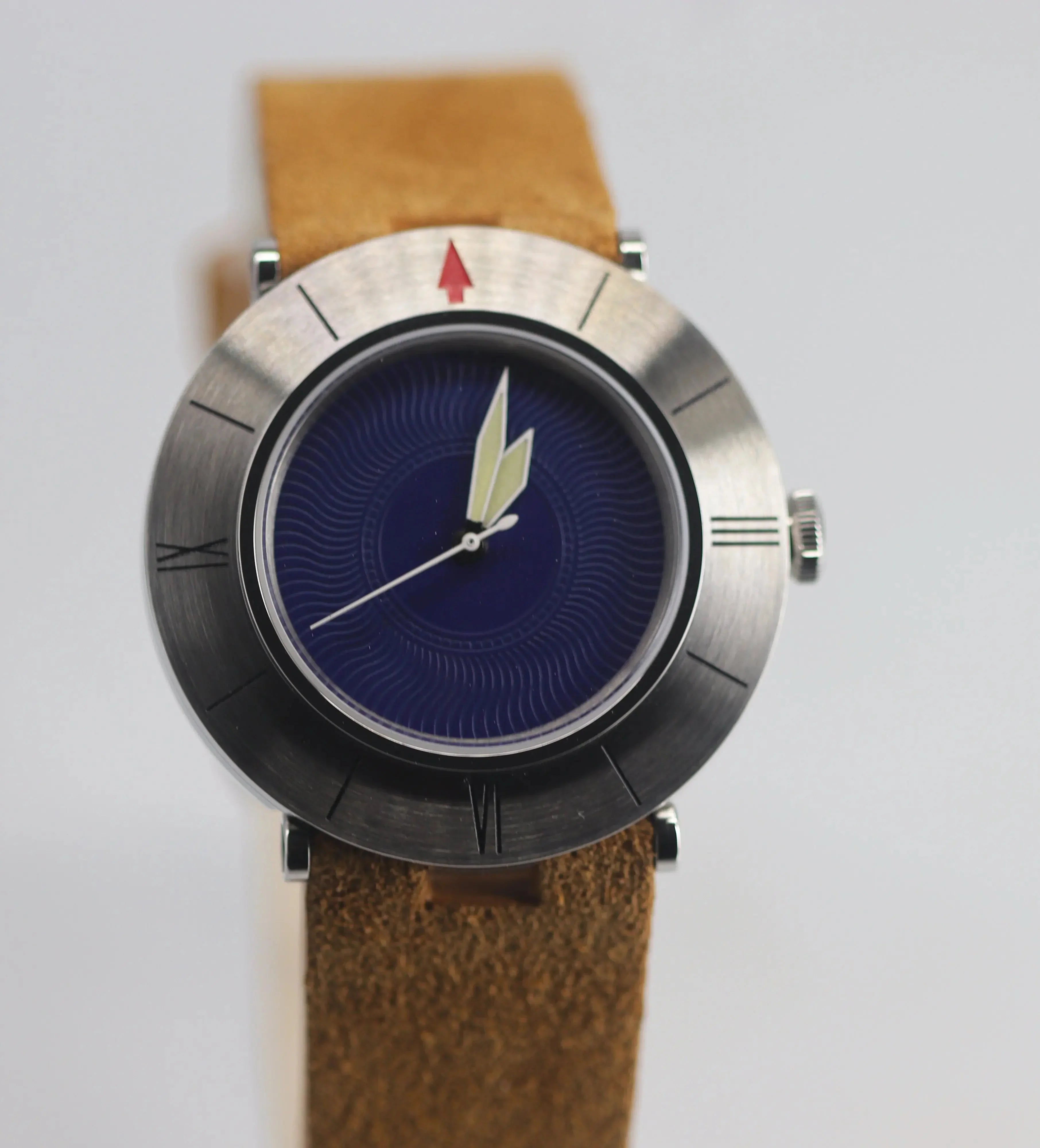 Automatic mechanical bronze/ stainless steel ultra-thin watch sidaxin