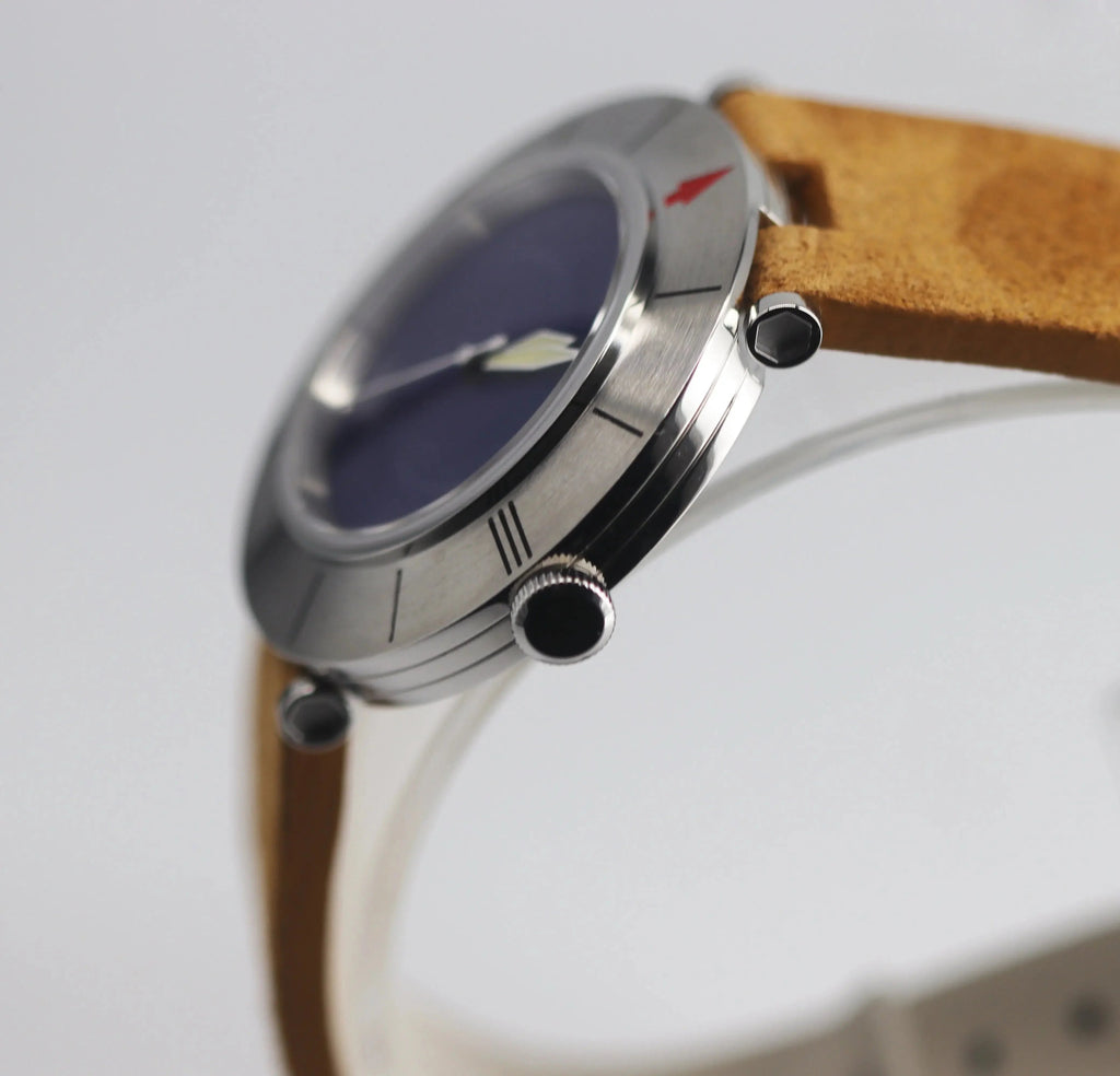 Automatic mechanical bronze/ stainless steel ultra-thin watch sidaxin