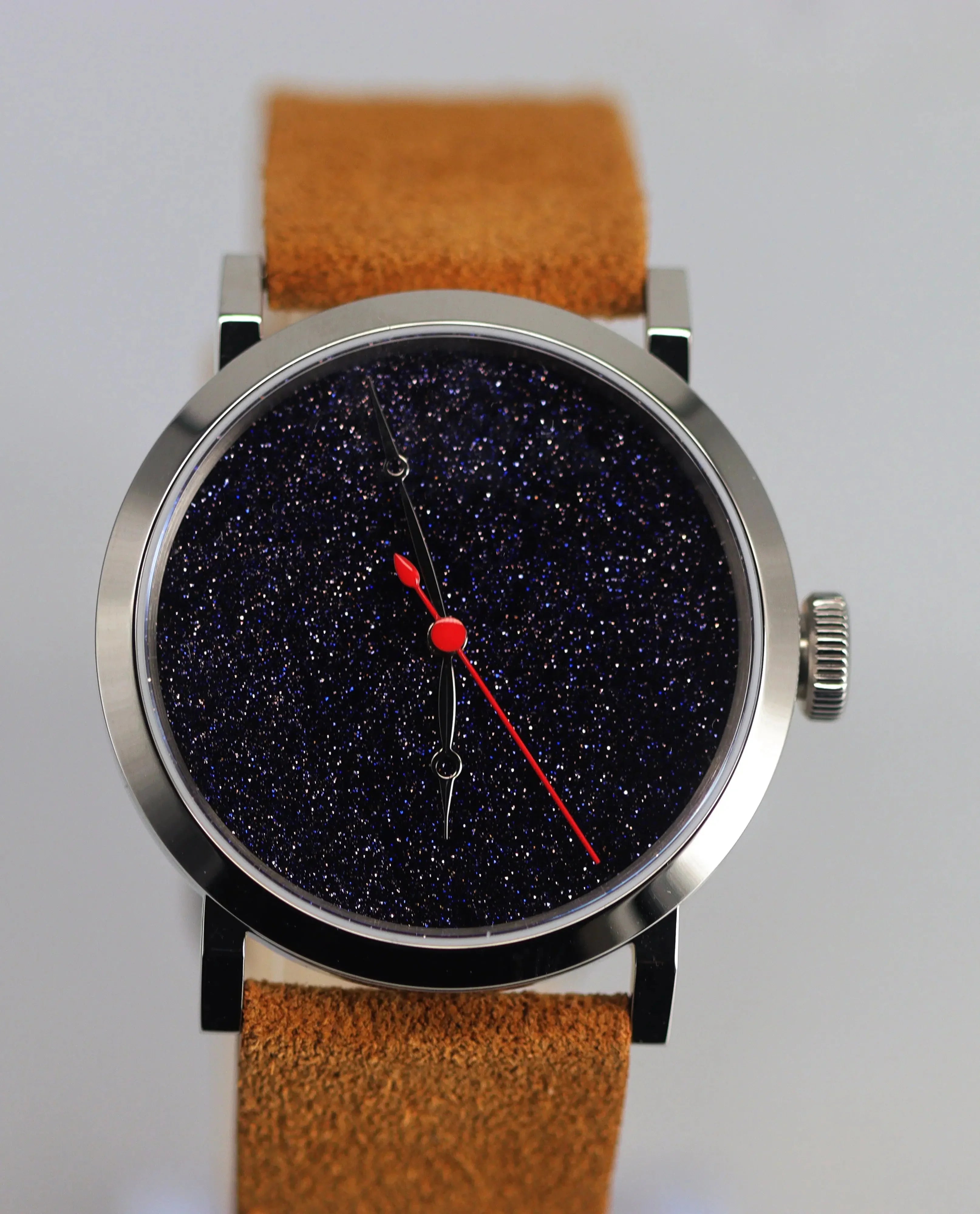 Automatic mechanical bronze/ stainless steel ultra-thin watch sidaxin