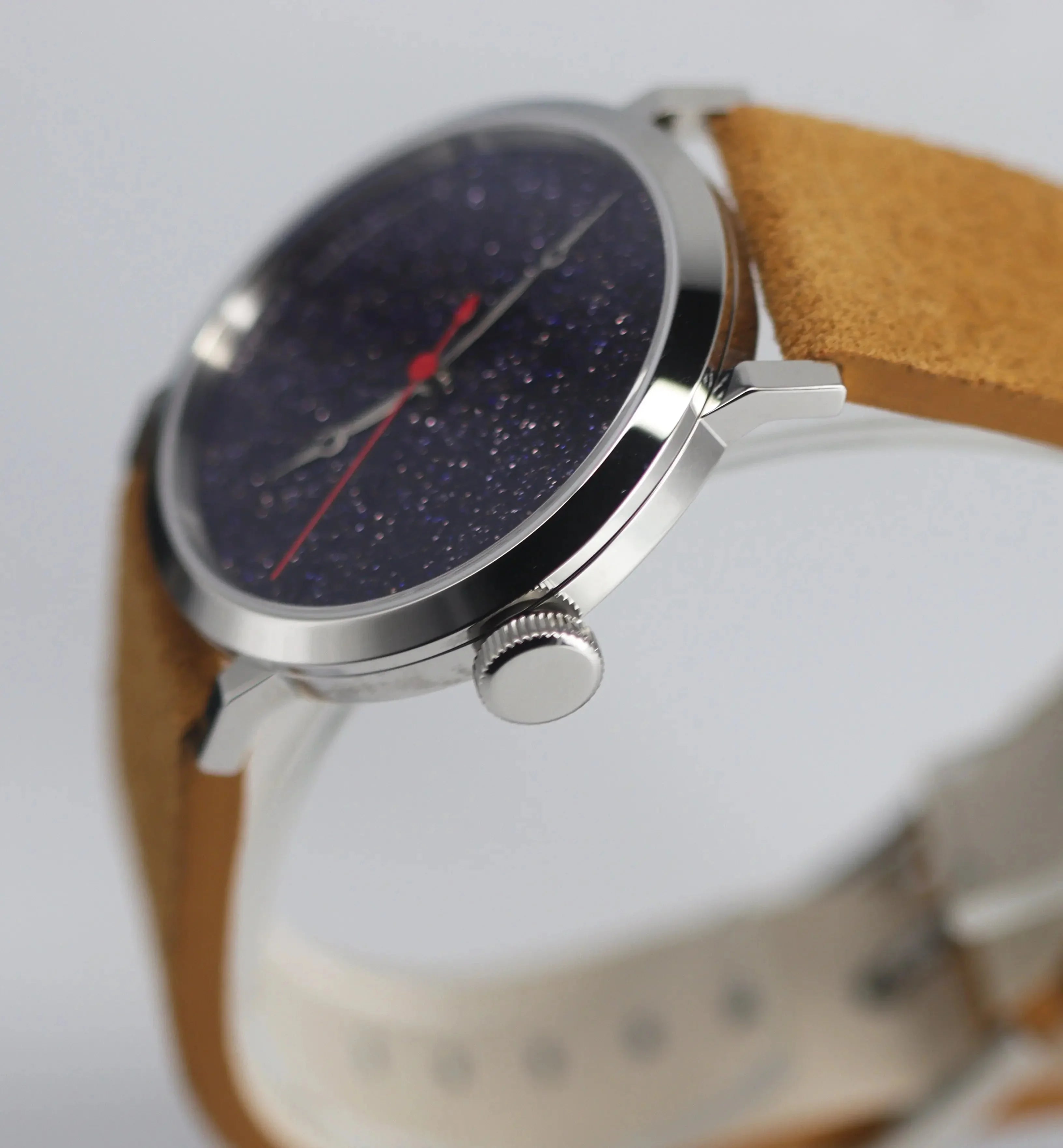 Automatic mechanical bronze/ stainless steel ultra-thin watch sidaxin