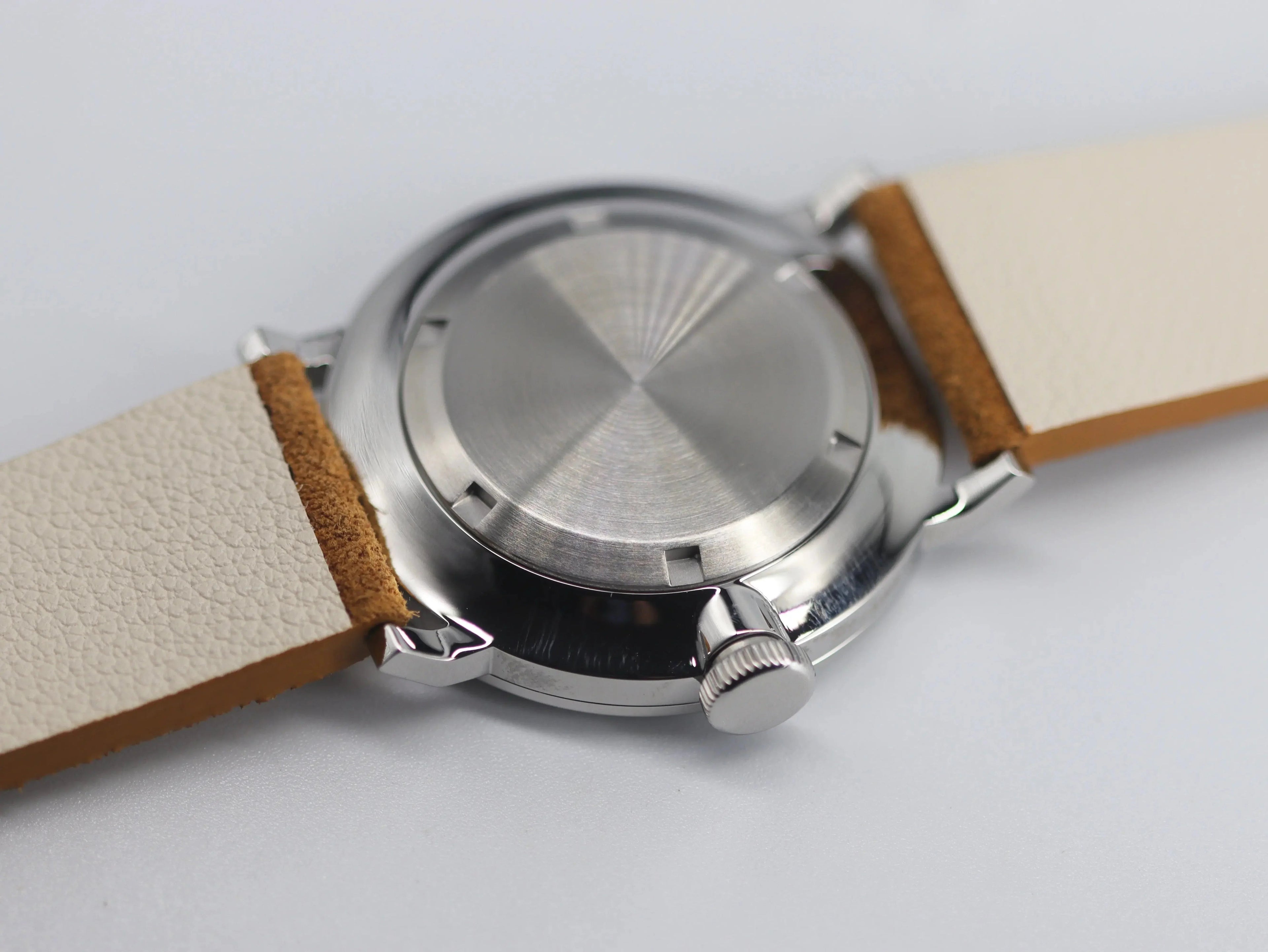 Automatic mechanical bronze/ stainless steel ultra-thin watch sidaxin