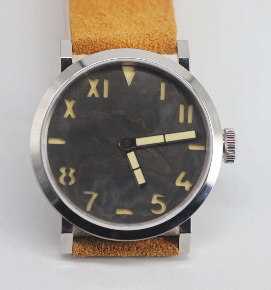 Automatic mechanical bronze/ stainless steel ultra-thin watch sidaxin