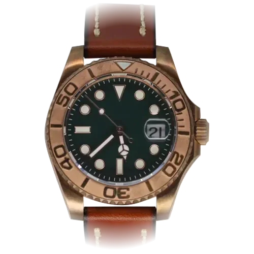 Automatic mechanical bronze watch sidaxin