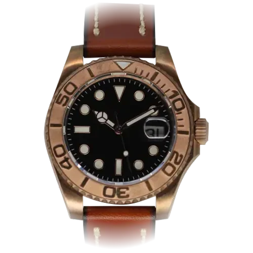 Automatic mechanical bronze watch sidaxin