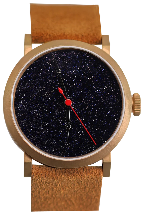 Automatic mechanical bronze/ stainless steel ultra-thin watch sidaxin