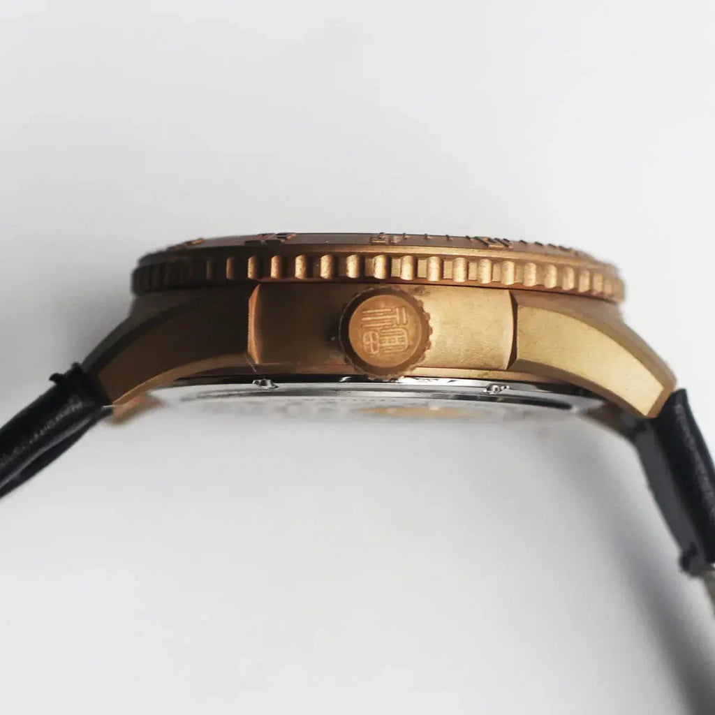 Automatic coaxial tourbillonarched bronze watch sidaxin