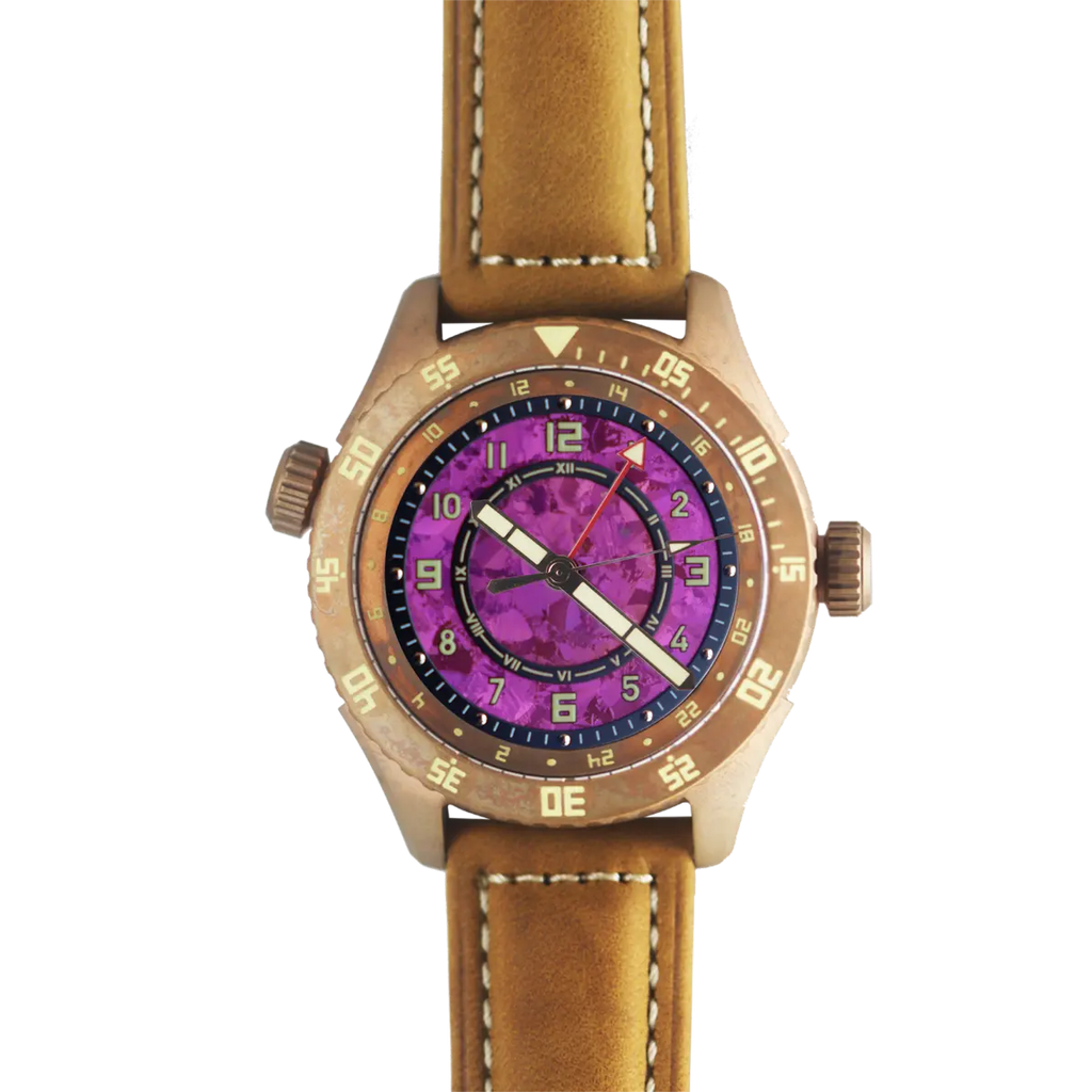 GMT Automatic mechanical stainless steel /bronze diving watch sidaxin