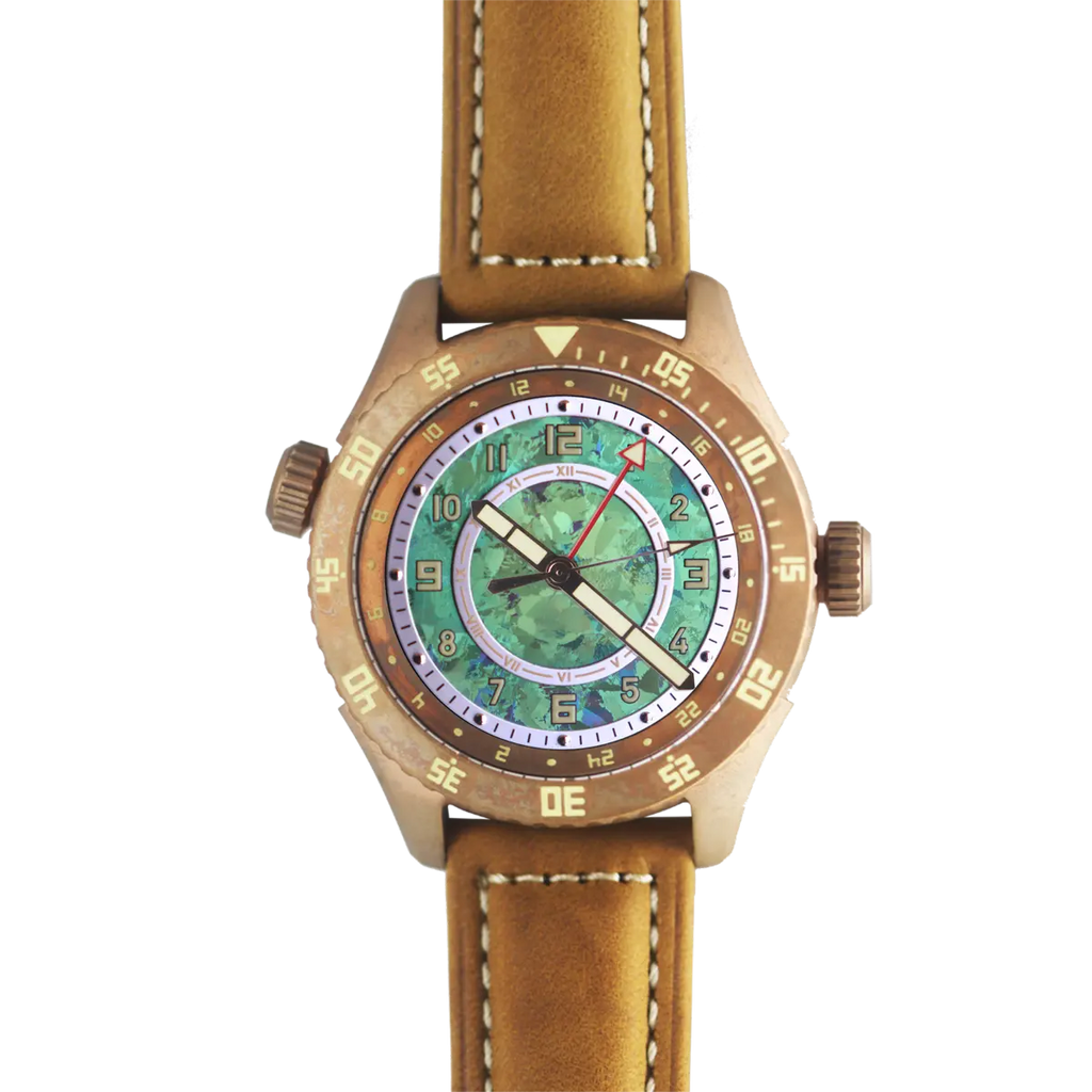 GMT Automatic mechanical stainless steel /bronze diving watch sidaxin