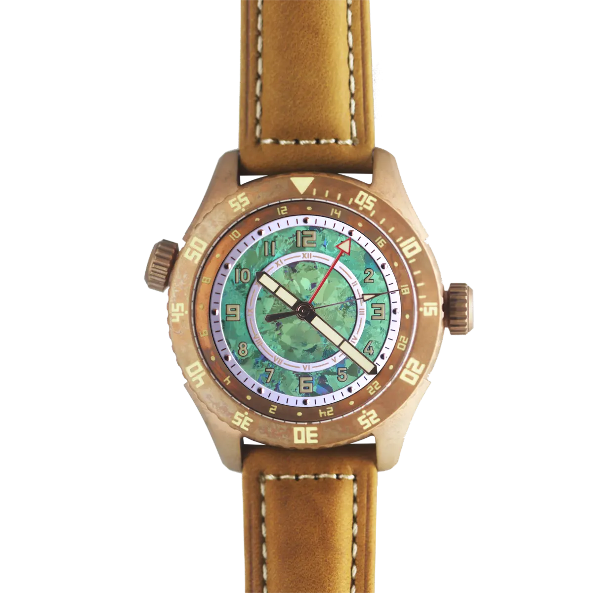GMT Automatic mechanical stainless steel /bronze diving watch sidaxin