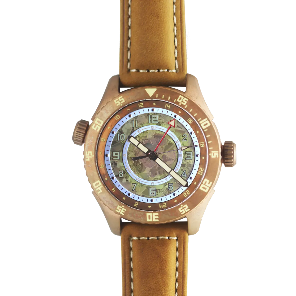 GMT Automatic mechanical stainless steel /bronze diving watch sidaxin