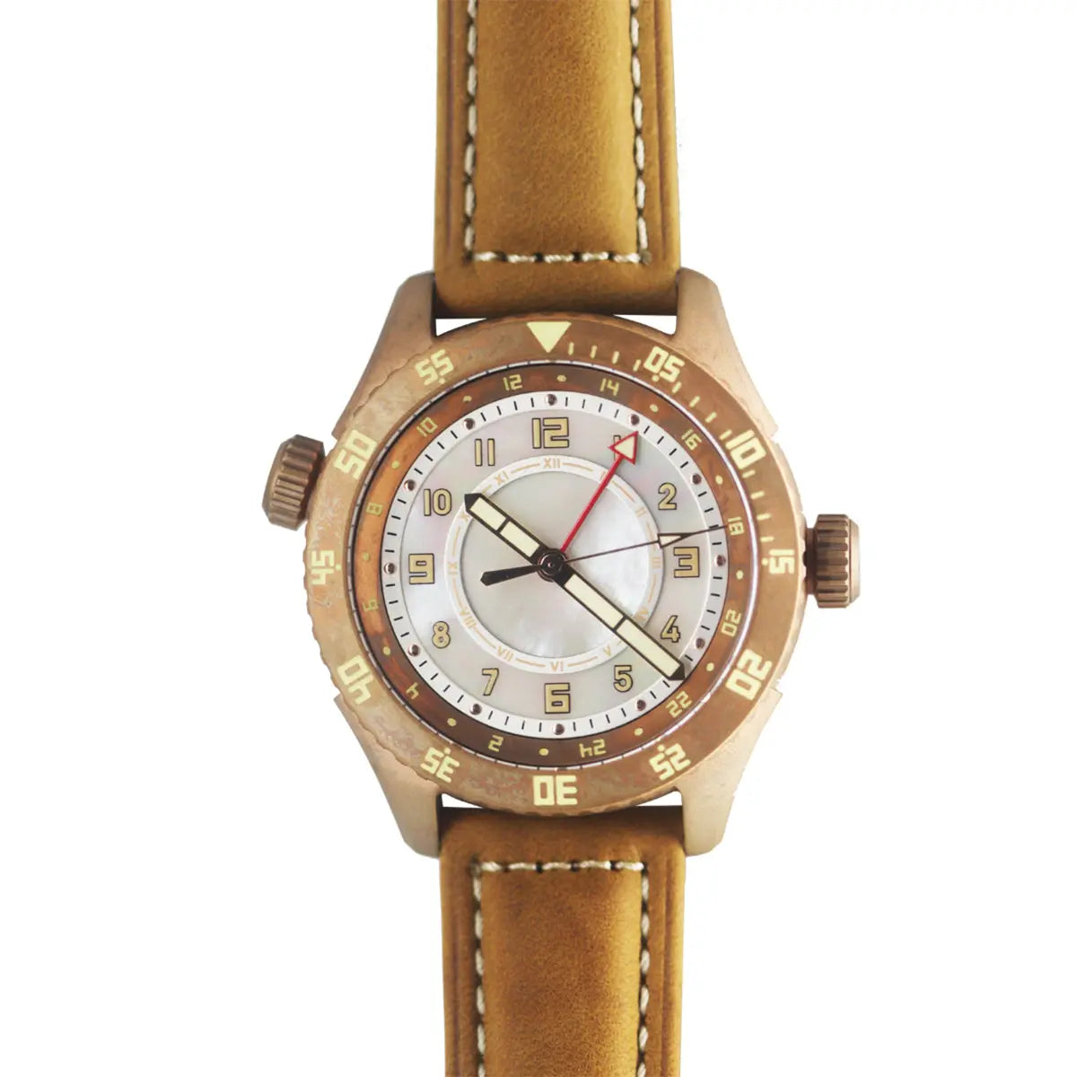 GMT Automatic mechanical stainless steel /bronze diving watch sidaxin