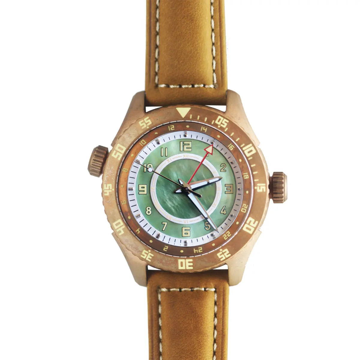 GMT Automatic mechanical stainless steel /bronze diving watch sidaxin