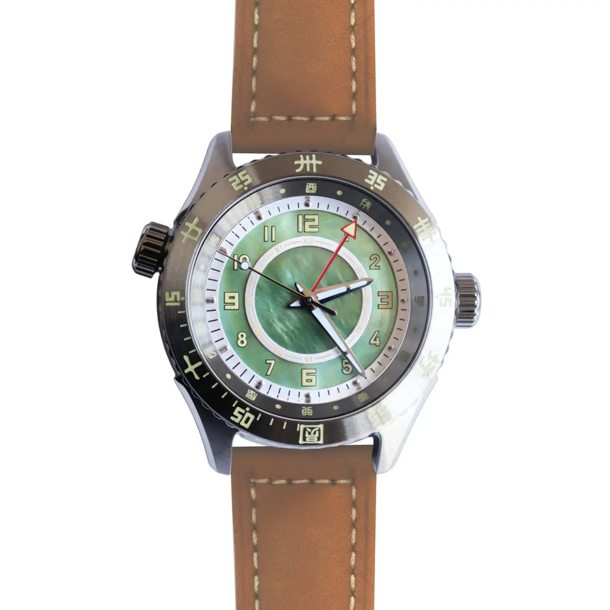 GMT Automatic mechanical stainless steel /bronze diving watch sidaxin