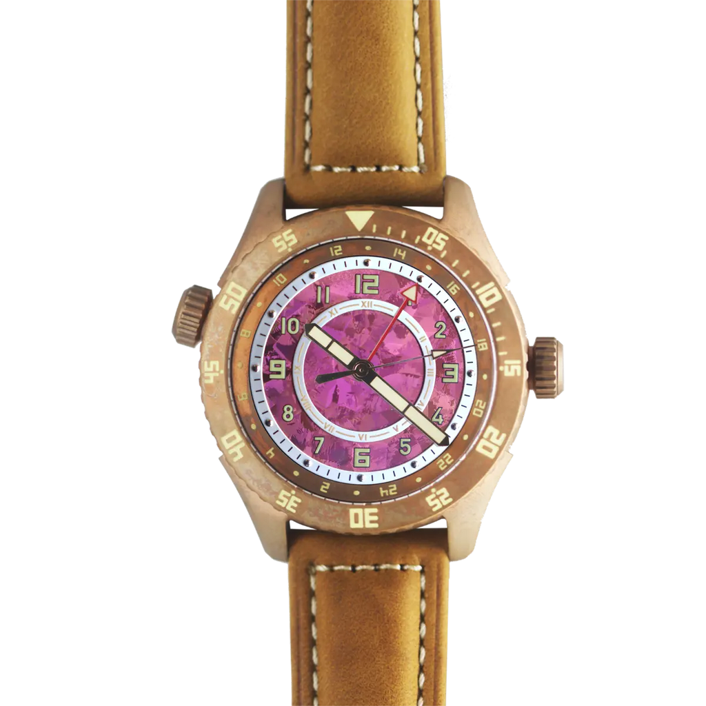 GMT Automatic mechanical stainless steel /bronze diving watch sidaxin