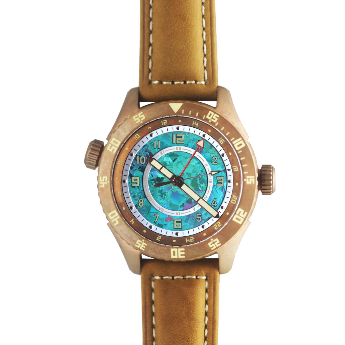 GMT Automatic mechanical stainless steel /bronze diving watch sidaxin